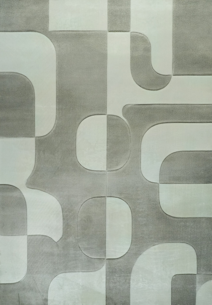 Alfombra \'Merano\' - Gris en el grupo Decoración / Alfombras con Reforma (RG01-61)