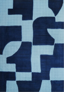 Alfombra \'Velenna\' 200x280 cm - Azul