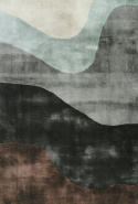 Alfombra \'Amavira\' - Marrón/Gris