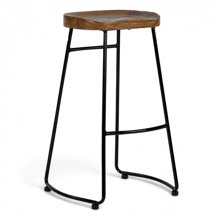 Puf \'Em\' - Natural/Negro en el grupo Muebles / Muebles para sentarse / Taburetes de bar con Reforma (RW812-30)