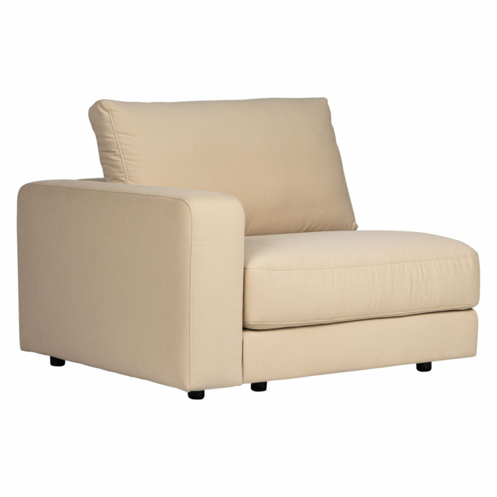 Módulo \'Messina\' 104x110cm - Beige en el grupo Muebles / Sofás / Sofás modulares con Reforma (Rio-1-left-Fortis-02)