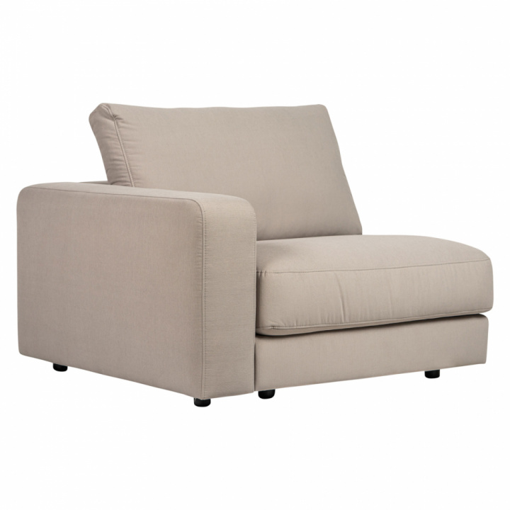 Módulo \'Messina\' 104x110cm - Gris en el grupo Muebles / Sofás / Sofás modulares con Reforma (Rio-1-left-Fortis03)