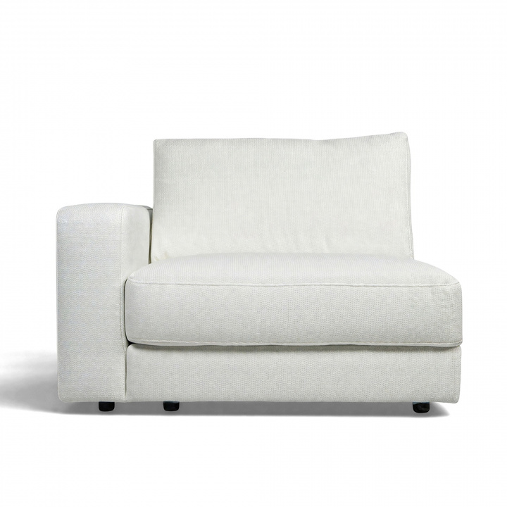 M&oacute;dulo \'Messina\' 104x110cm - Blanco en el grupo Muebles / Sofás / Sofás modulares con Reforma (Rio-1-left-Grace01)