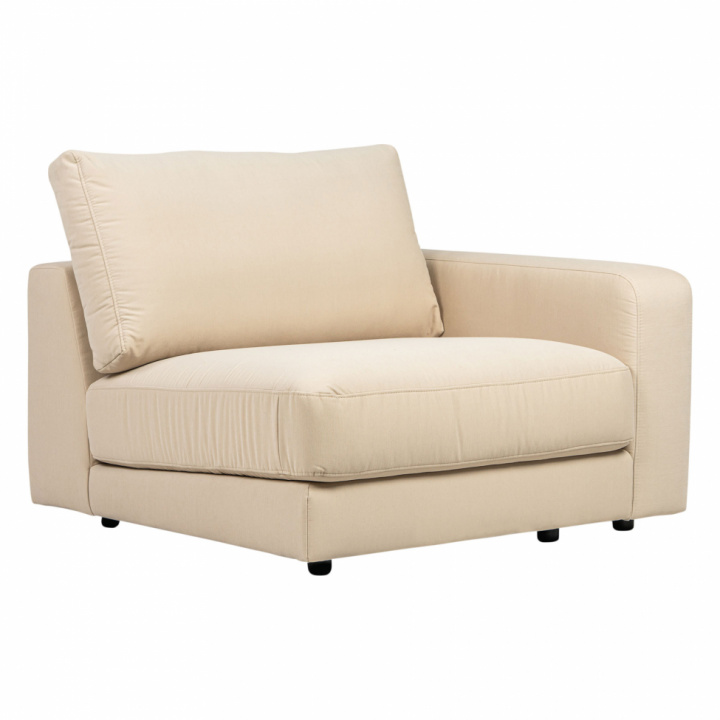 Módulo \'Messina\' 104x110cm - Beige en el grupo Muebles / Sofás / Sofás modulares con Reforma (Rio-1-rigth-Fortis02)