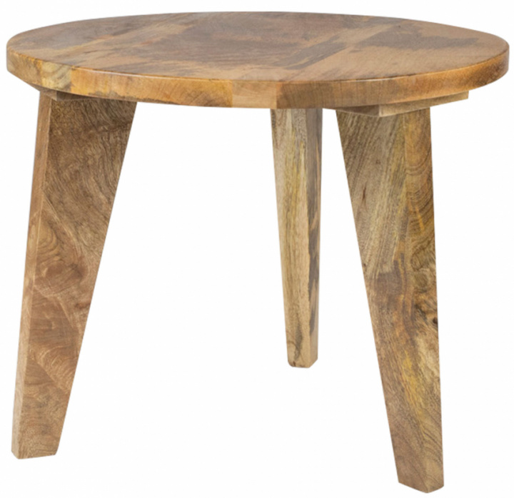 Mesa de centro \'Vintage\' Redonda 50cm - Natural en el grupo Muebles / Mesas / Mesa de café con Reforma (S-NO14)