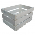Caja de madera \'Soleado\' - Blanca