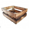 Caja de madera \'Sombrero de paja\' - Madera