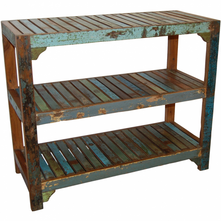 Estante \'Franklyn\' - Madera reciclada en el grupo Muebles / Mesas / Mesas auxiliares con Reforma (SG070002)