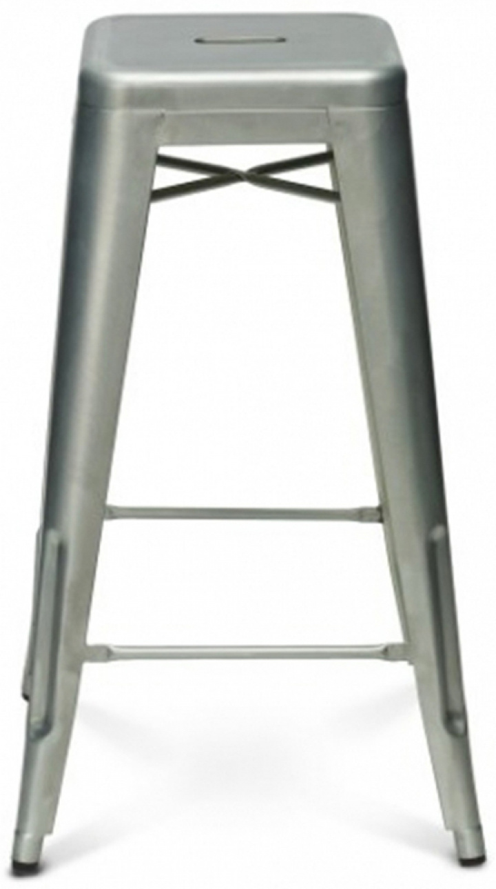 Taburete \'Montmartre\' 77cm - Acero en el grupo Muebles / Muebles para sentarse / Taburetes con Reforma (SM-1025-steel)