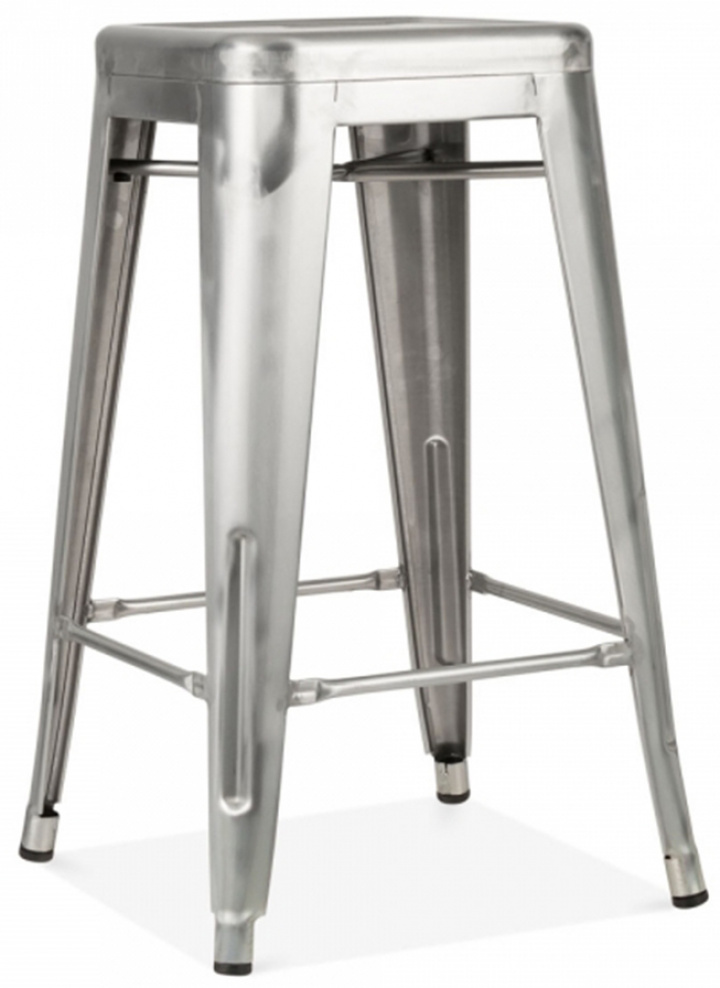 Taburete \'Montmartre\' 65cm - Acero en el grupo Muebles / Muebles para sentarse / Taburetes con Reforma (SM-1025K-steel)