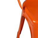 Silla \'Montmartre\' - Naranja lacado