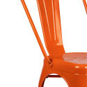 Silla \'Montmartre\' - Naranja lacado