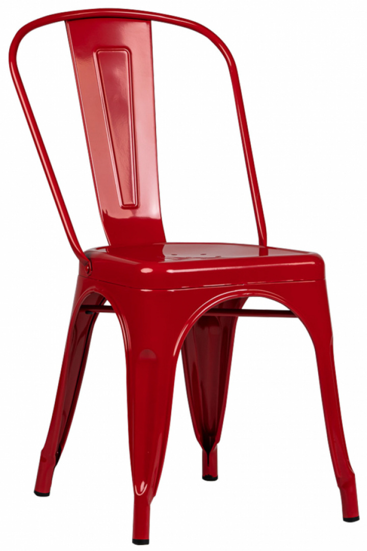 Silla \'Montmartre\' - Rojo lacado en el grupo Muebles / Muebles para sentarse / Sillas con Reforma (SM-1027C-red)