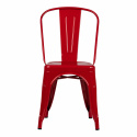 Silla \'Montmartre\' - Rojo lacado