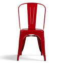 Silla \'Montmartre\' - Rojo lacado