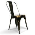 Silla \'Montmartre\' - Vintage negro/antiguo
