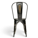 Silla \'Montmartre\' - Vintage negro/antiguo