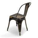 Silla \'Montmartre\' - Vintage negro/antiguo