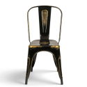 Silla \'Montmartre\' - Vintage negro/antiguo
