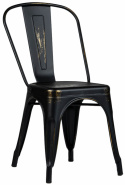 Silla \'Montmartre\' - Vintage negro