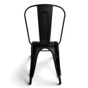 Silla \'Montmartre\' - Vintage negro