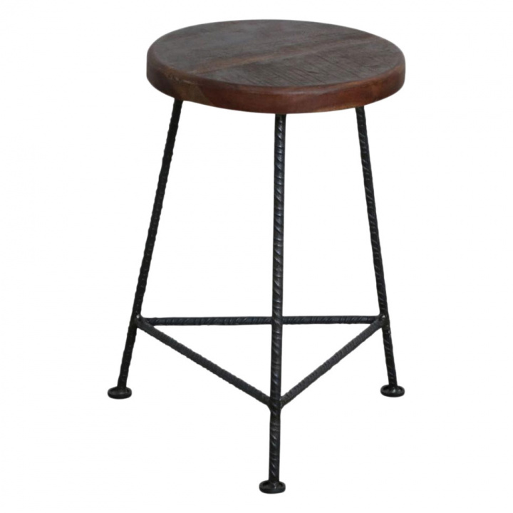 Taburete Vintage - Marrón en el grupo Muebles / Muebles para sentarse / Taburetes con Reforma (STFW00600)