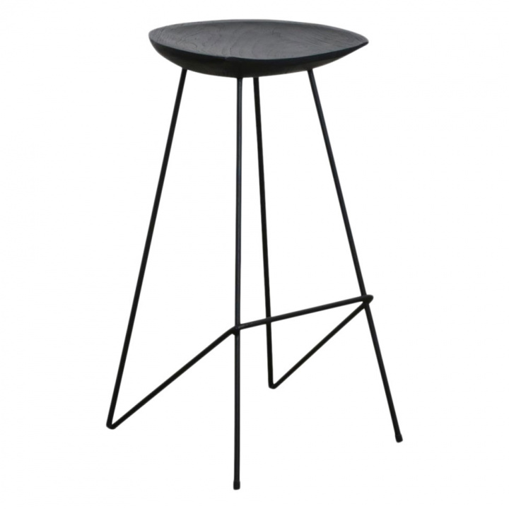 Taburete \'Teak\' 77cm - Negra en el grupo Muebles / Muebles para sentarse / Taburetes con Reforma (STLO00035B)