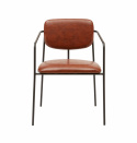Silla con brazos \'Ebba\' - Marrón