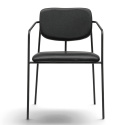 Silla con brazos \'Ebba\' - Negro