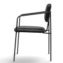 Silla con brazos \'Ebba\' - Negro