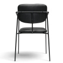 Silla con brazos \'Ebba\' - Negro