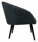 Sillón \'Puffy\' - Gris oscuro/Teddy