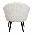 Sillón \'Puffy\' - Blanco/Teddy