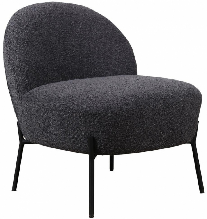 Sillón \'Gori\' - Gris oscuro/Bouclé en el grupo Muebles / Muebles para sentarse / Sillones con Reforma (T8044-boucle-dark-grey)