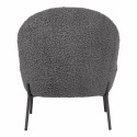 Sillón \'Gori\' - Gris oscuro/Teddy