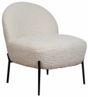 Sillón \'Gori\' - Blanco/Teddy