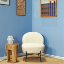 Sill&oacute;n \'Gori\' - Blanco/Teddy