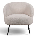 Sillón \'Capri\' - Beige/Bouclé