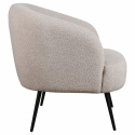 Sillón \'Capri\' - Beige/Bouclé