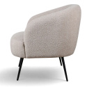 Sillón \'Capri\' - Beige/Bouclé