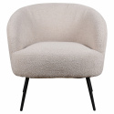Sillón \'Capri\' - Beige/Bouclé