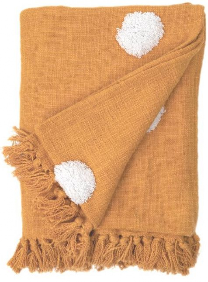 Manta \'Dots\' - Naranja en el grupo Decoración / Textiles / Mantas y cobijas con Reforma (Throw-Striped-12)