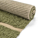 Alfombra Tipo Rya \'Kiberg Handwoven Wool\' - Verde