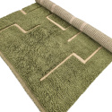 Alfombra Tipo Rya \'Kiberg Handwoven Wool\' - Verde