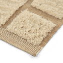 Alfombra Tipo Rya \'Lana tejida a mano Leknes\' - Beige