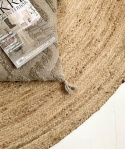 Alfombra redonda \'Flätan\' 160cm - Yute