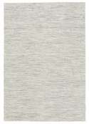 Alfombra de lana \'Dhurry\' 240x240cm - Gris