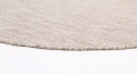 Alfombra redonda \'Dhurry\' 300cm - Beige