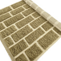 Alfombra Tipo Rya \'Lana tejida a mano Leknes\' - Verde