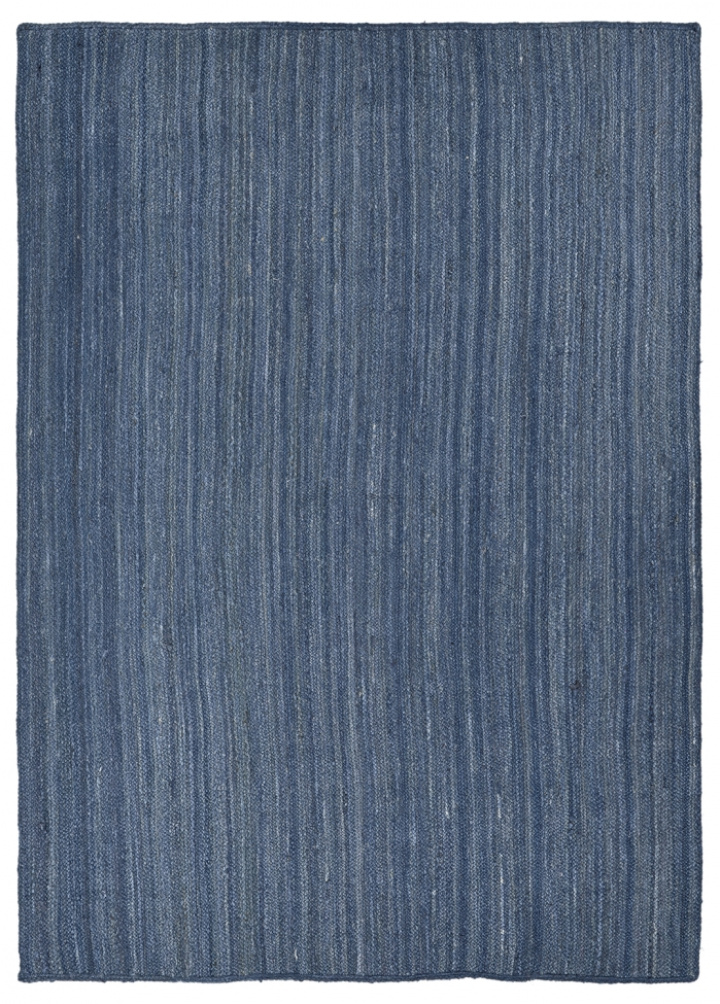 Alfombra de yute \'Amasia\' - Azul en el grupo Decoración / Alfombras / Alfombras de yute con Reforma (V10190)